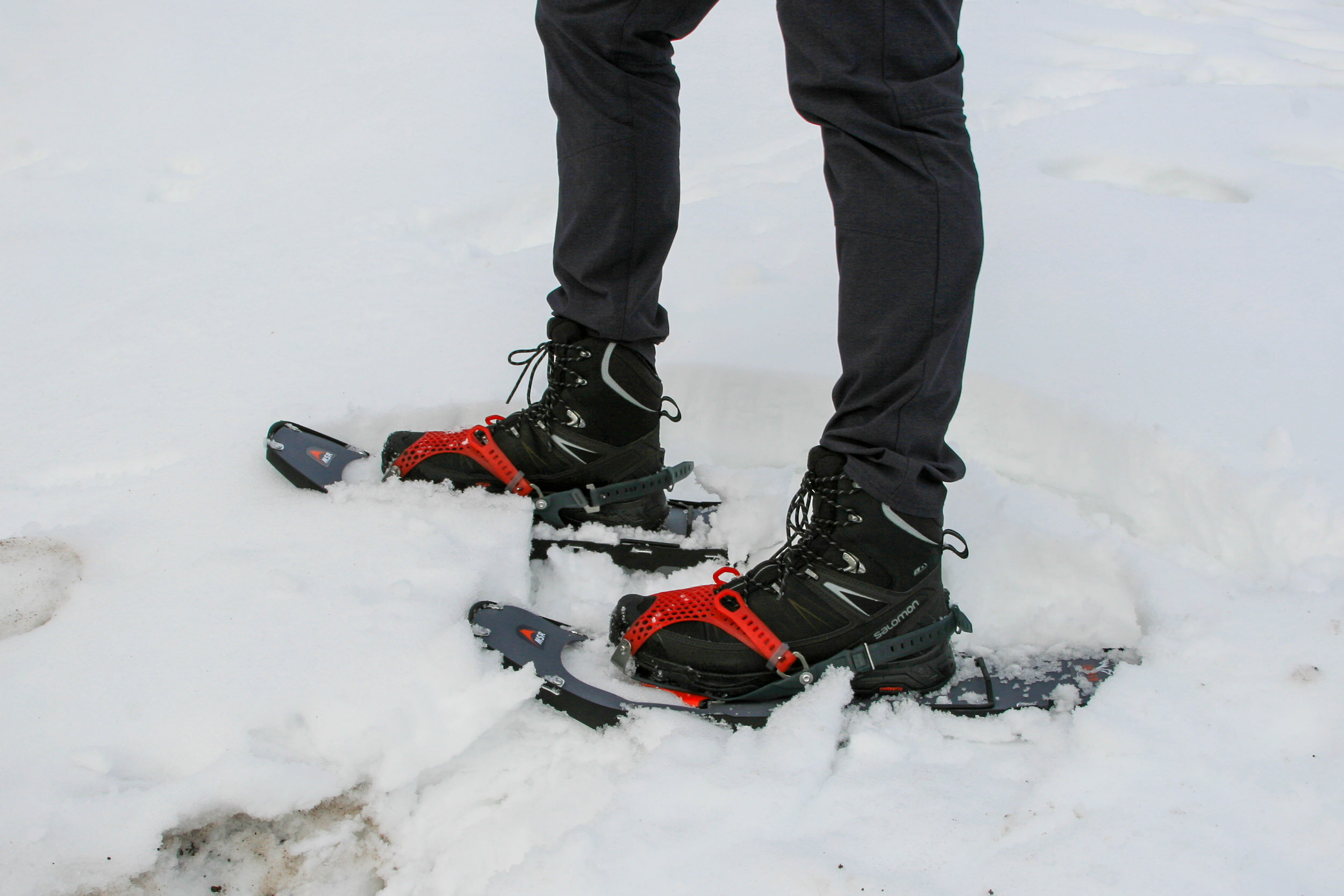 Salomon’s X Ultra Mid Winter CS WP Boots ARE an EXCELLENT choice FOR SNOWSHOEING