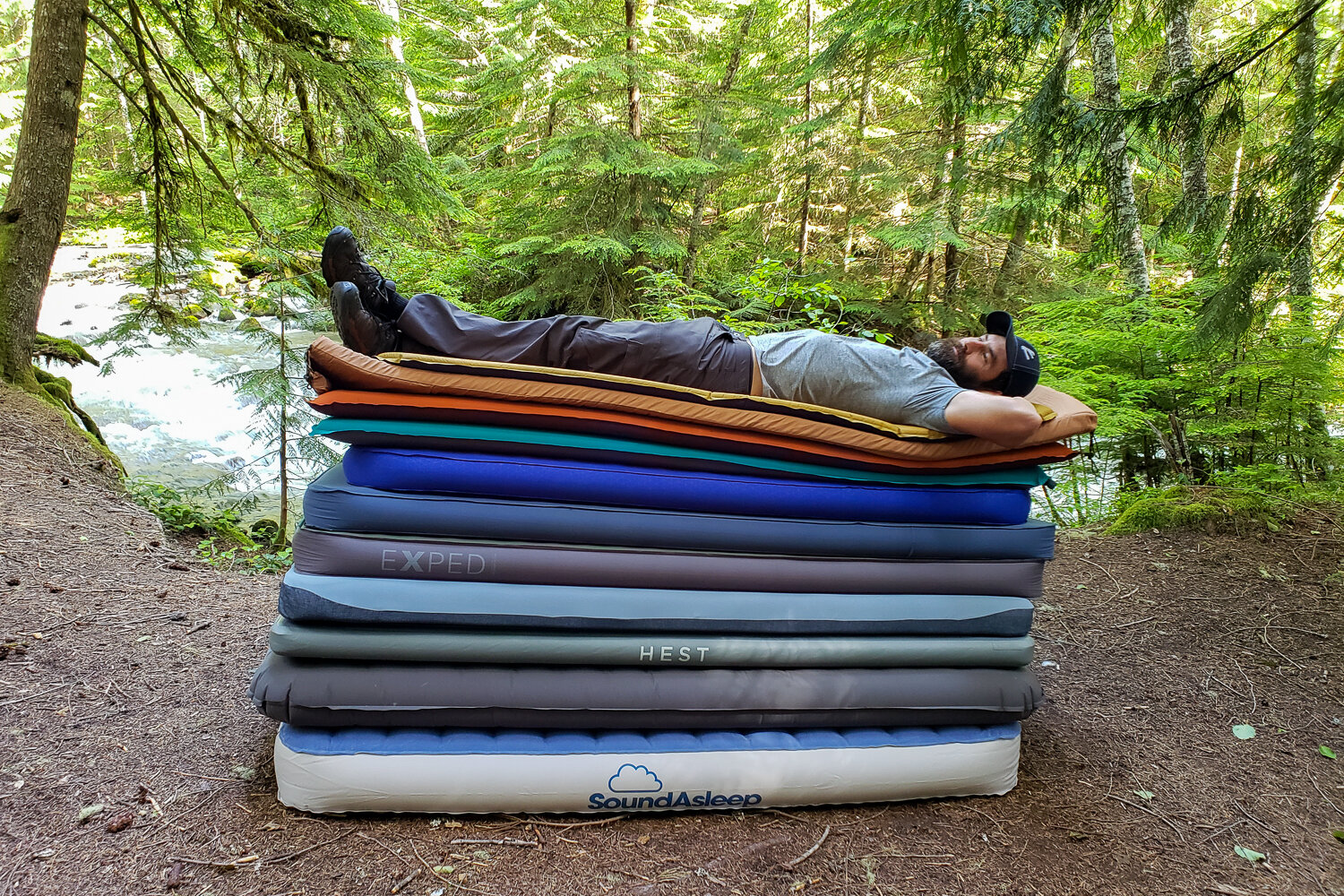 We own and use all of the camping mattresses we recommend.