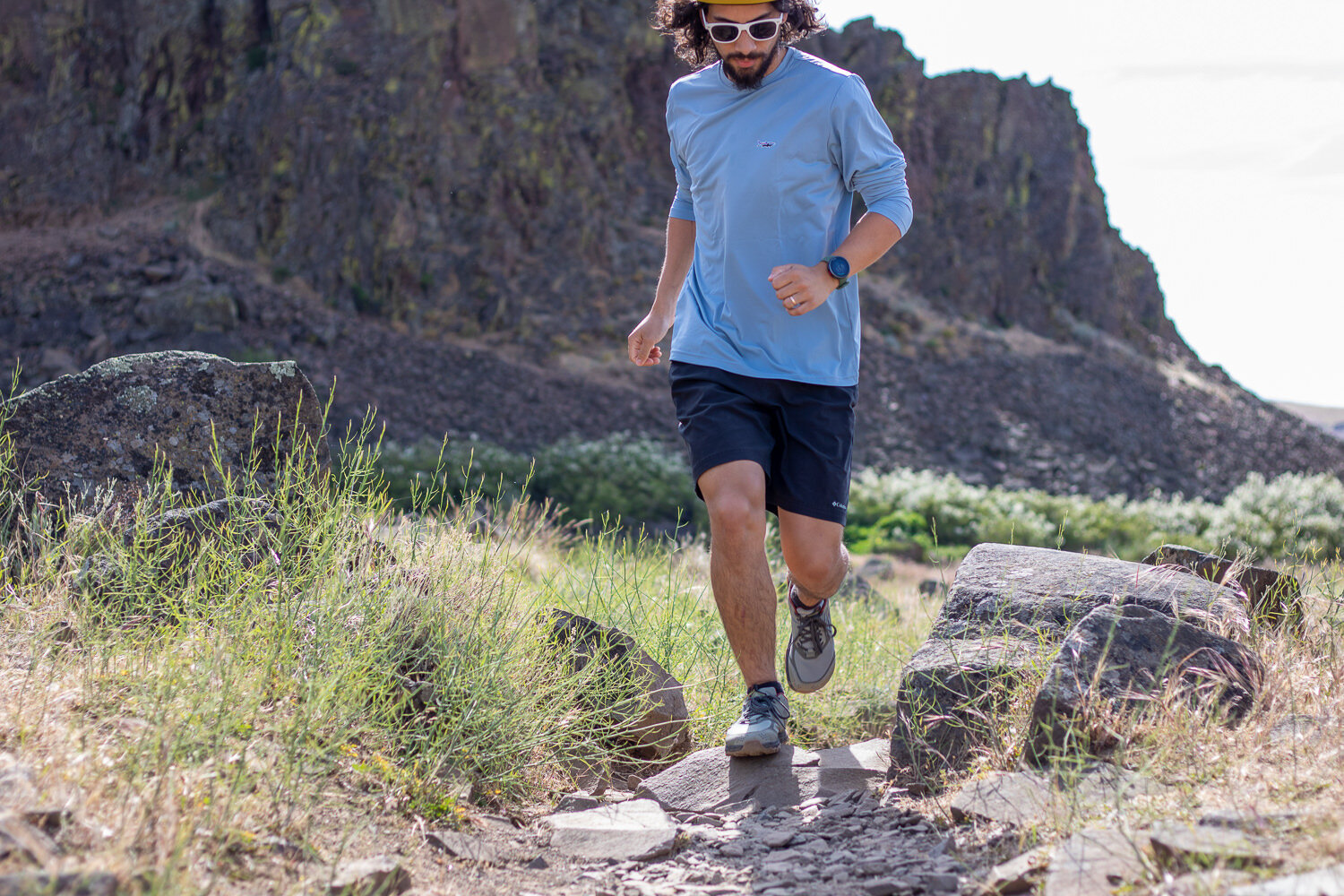 The Altra Lone Peak 5 have zero drop from heel to toe for less stress on your body