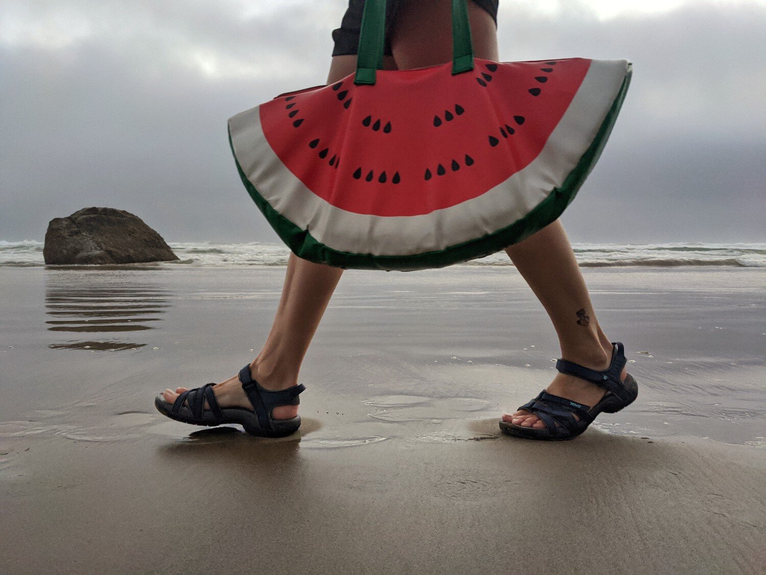 The stylish Teva Tirras work equally well for casual beach trips and backcountry adventures.