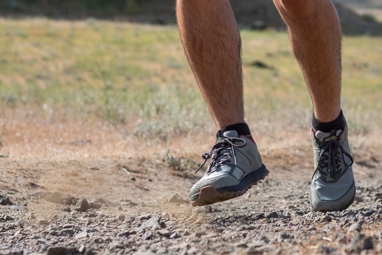 The Altra Lone Peak 5 are incredibly lightweight on the feet to minimize fatigue.