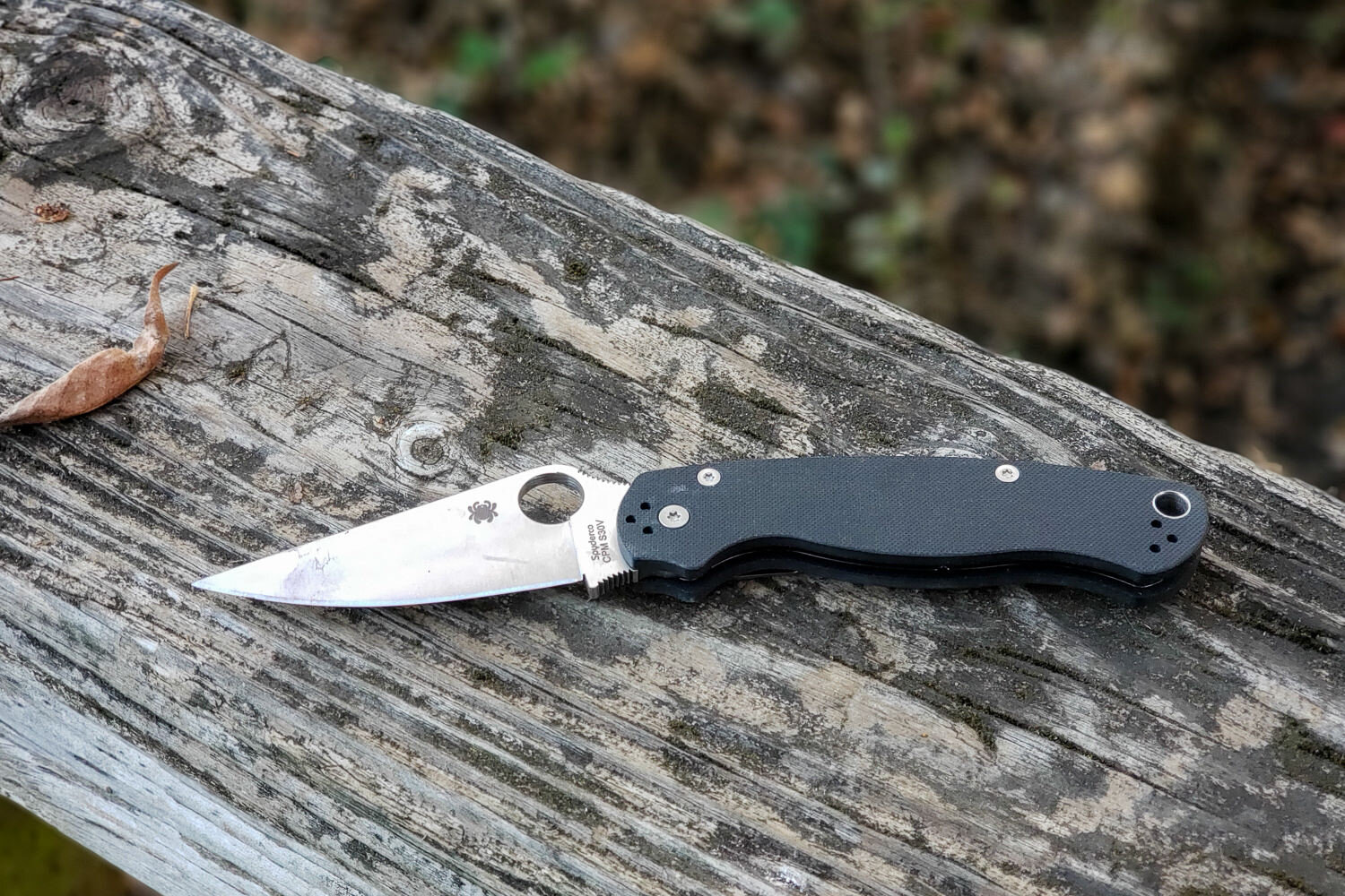 The Spyderco Para Military 2 is a handsome & capable pocket Knife that can take on the world