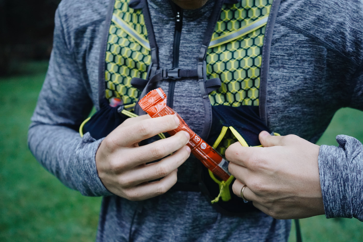 Clif Bloks are a great snack to pack along for a shot of energy during a run