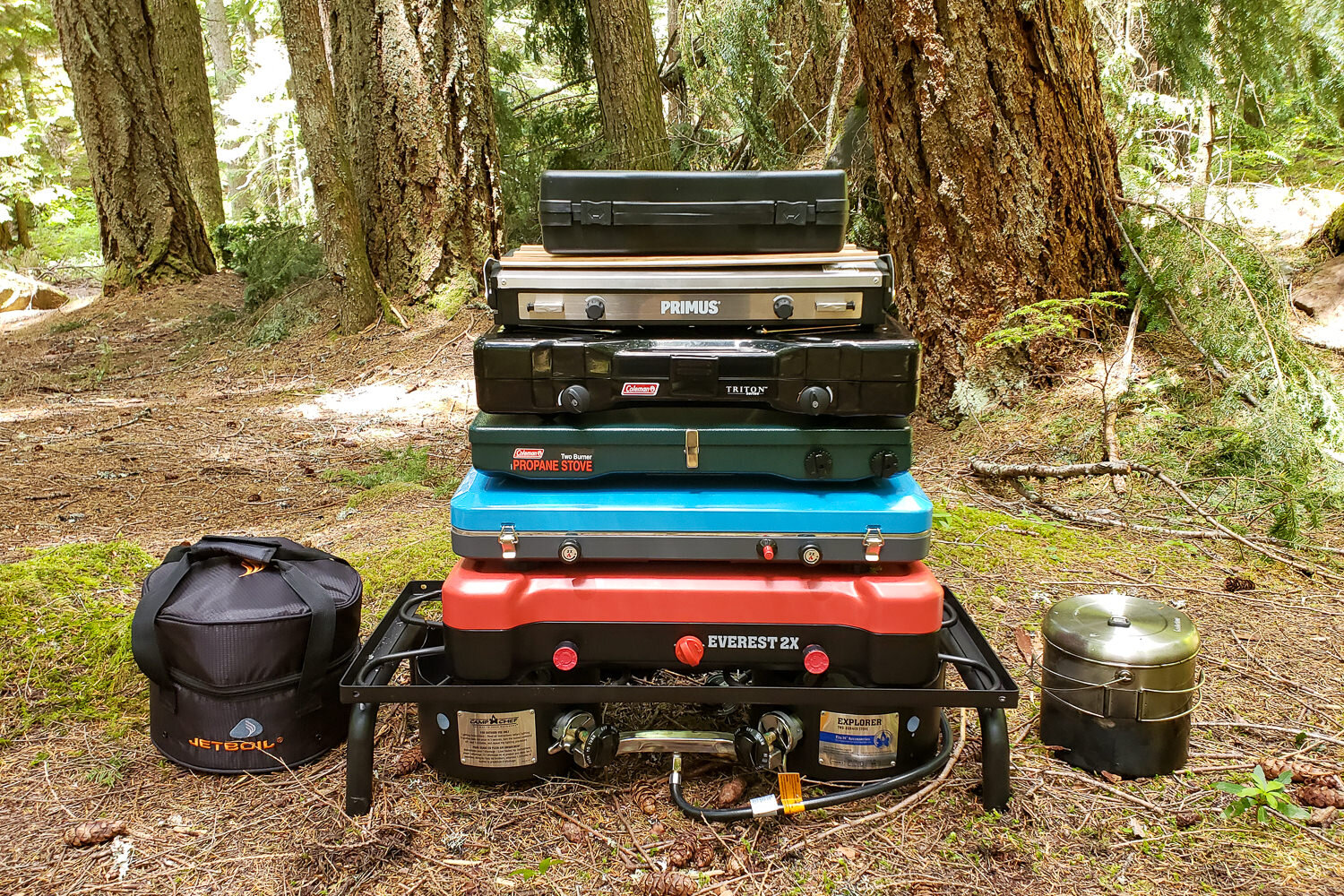 We own and use all of the camping stoves we reommend.