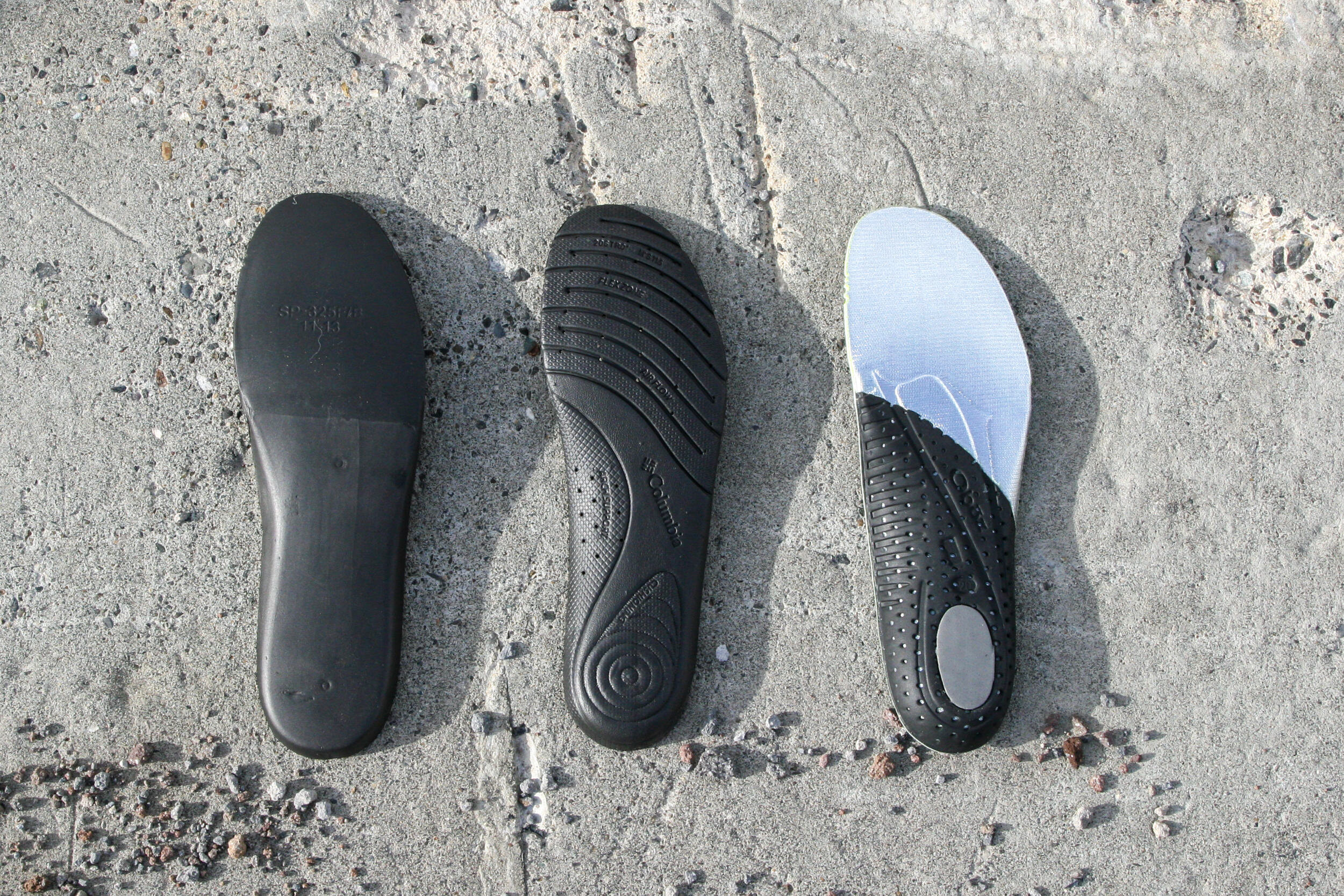 Comparing Stock INsoles