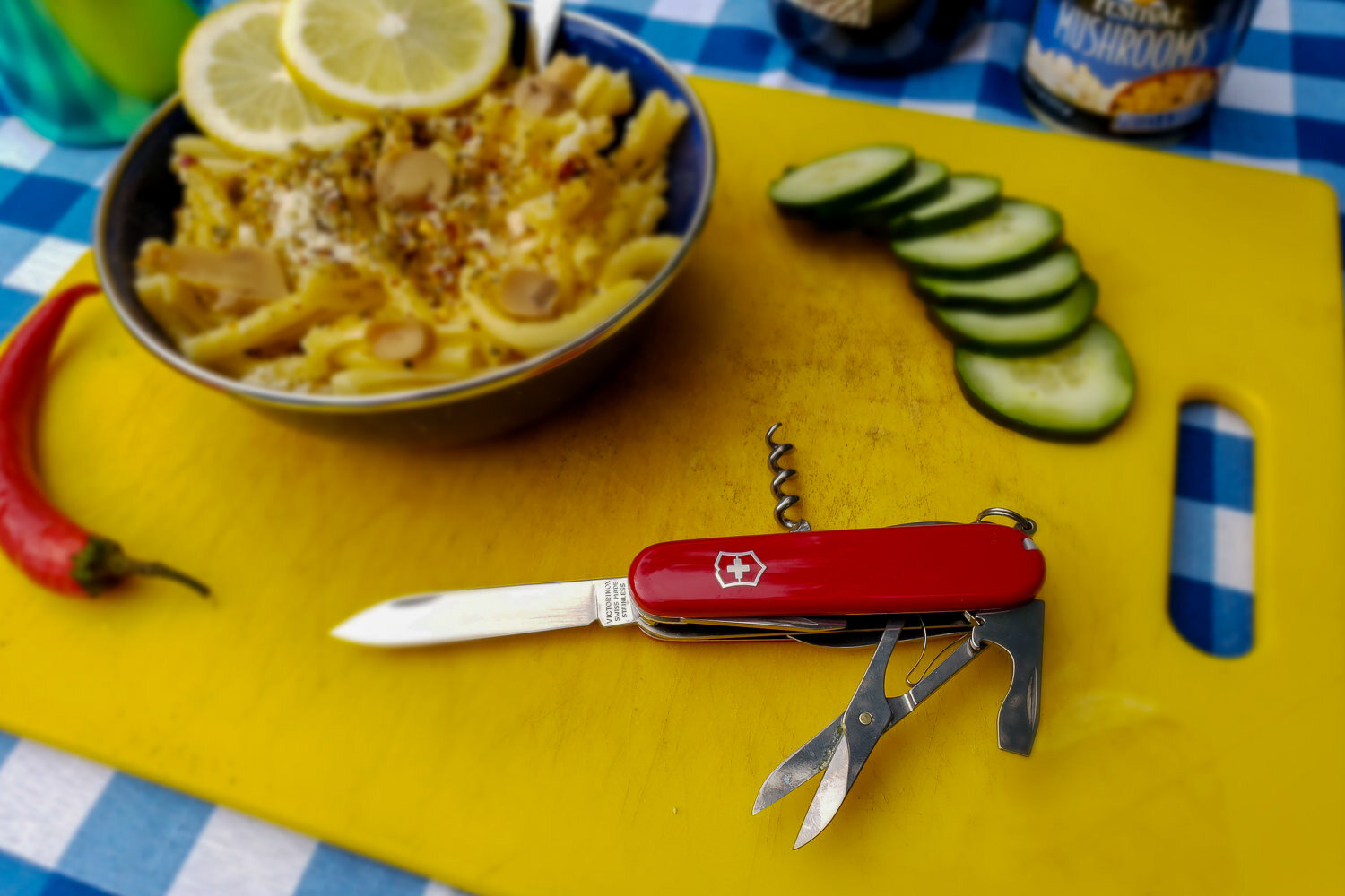 The Victorinox Swiss Army Huntsman has a ton of tools and is an excellent value for the money.