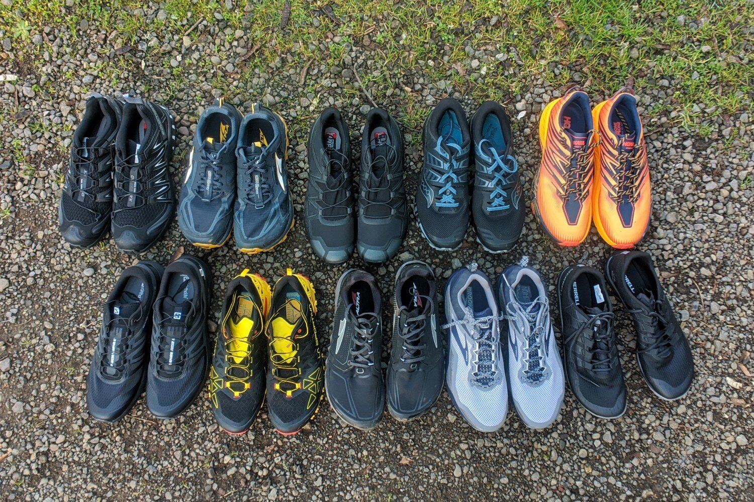 We own and use all of the trail running shoes we recommend
