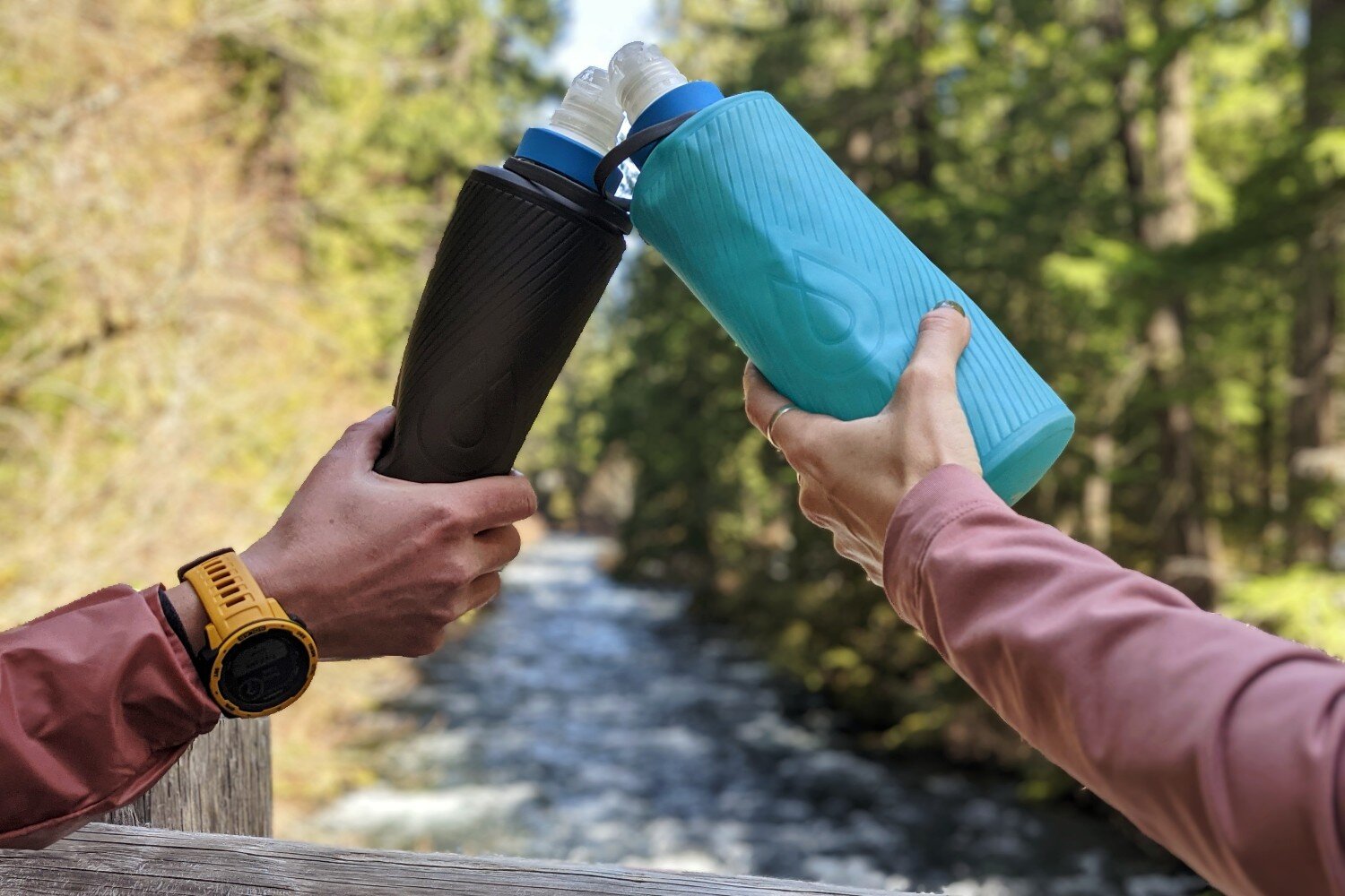 The Hydrapak Flux is super versatile which makes it a great value. We especially love it for backpacking.
