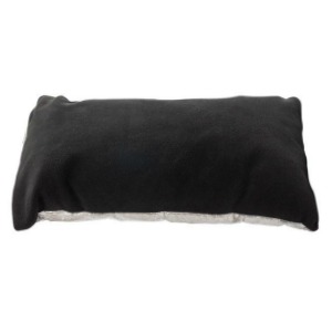 Black stuff-sack backpacking pillow